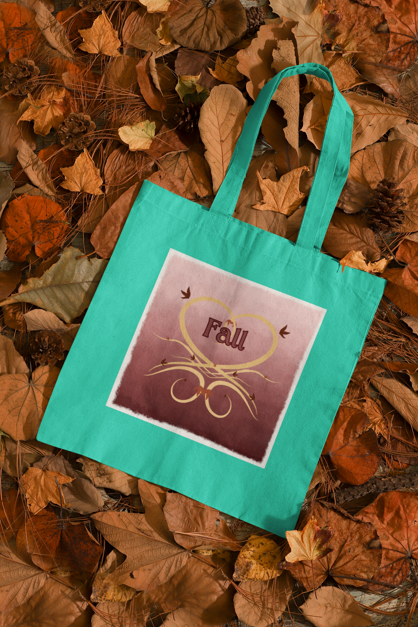 Fall Cotton Tote Bag