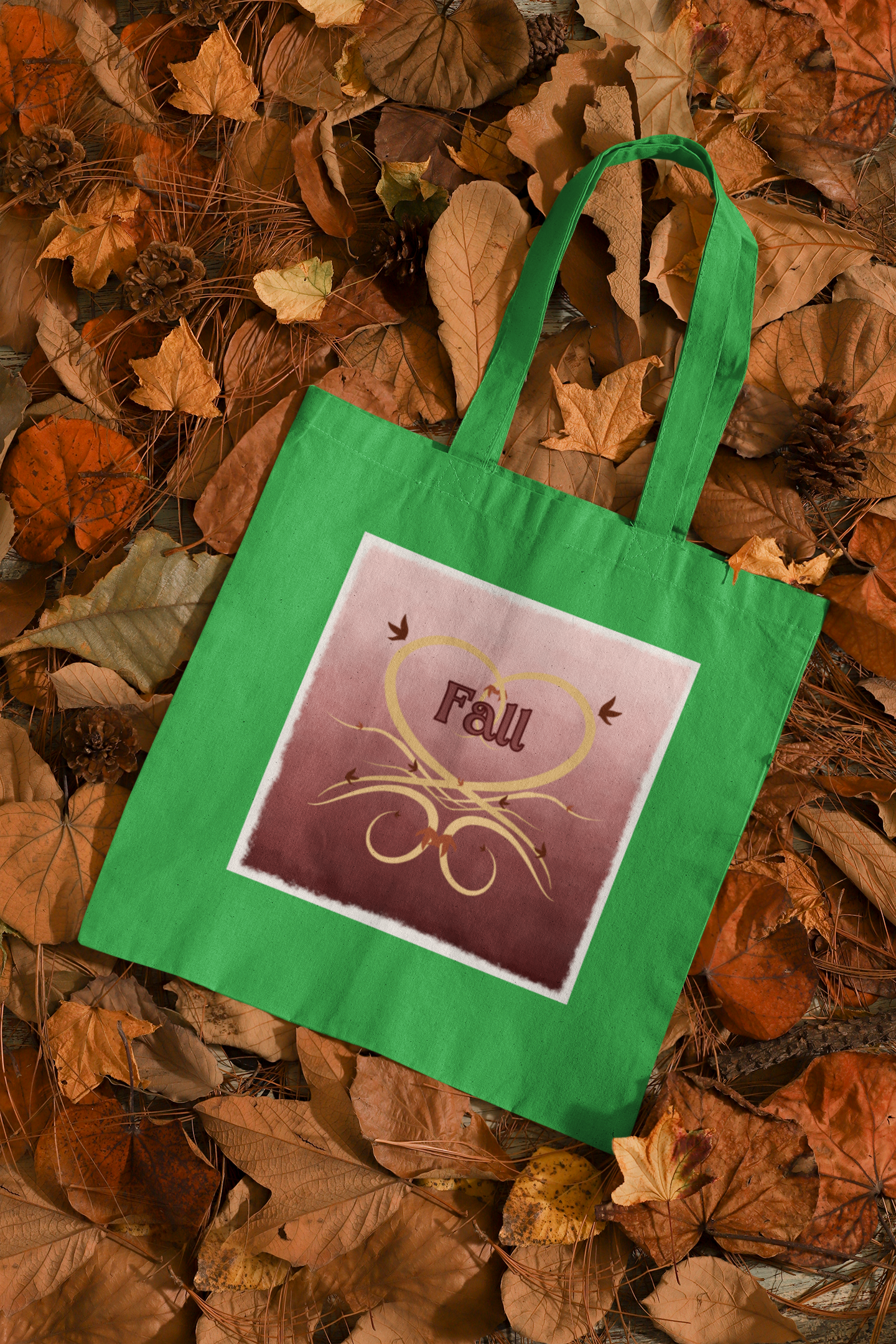 Fall Cotton Tote Bag