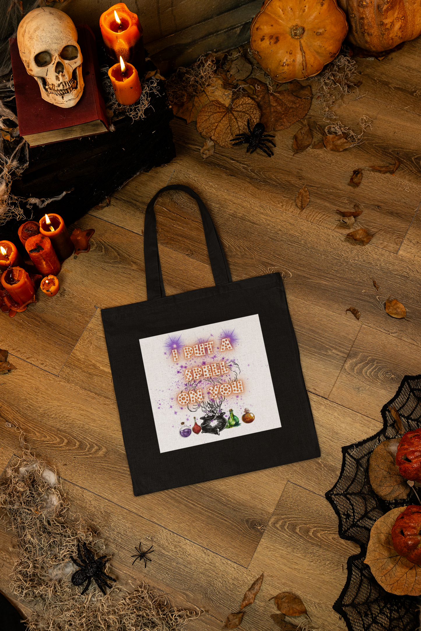 I Put A Spell On You Tote Bag