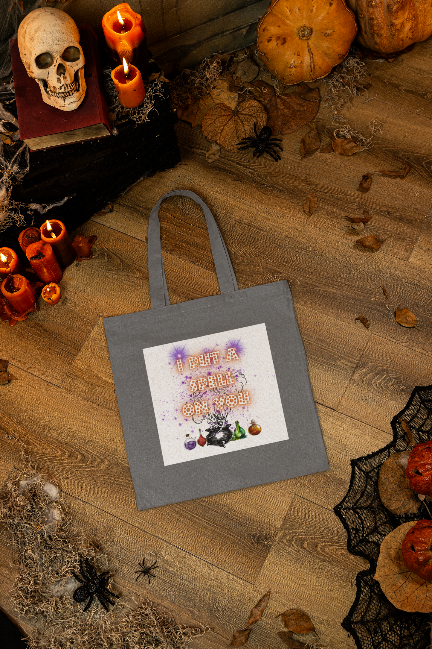 I Put A Spell On You Tote Bag