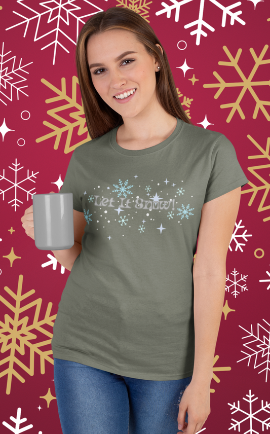 Let It Snow Comfort Soft T-shirt