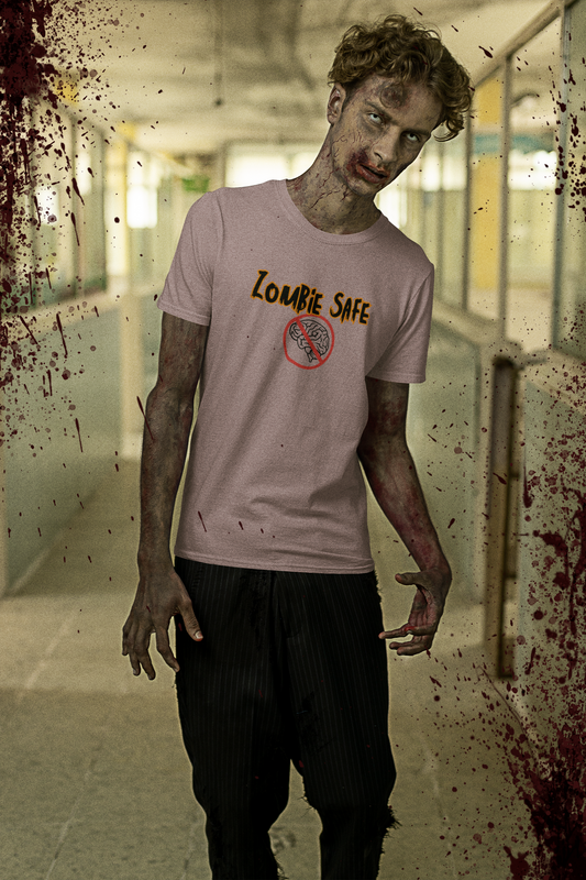 Zombie Safe Comfort Soft T-shirt