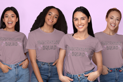 Birthday Squad Comfort Soft T-shirt