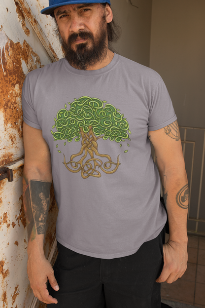 Celtic Tree Green Comfort Soft T-shirt