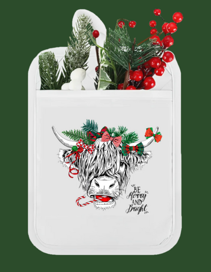 Highland Cow Soft Cotton Pot Holder