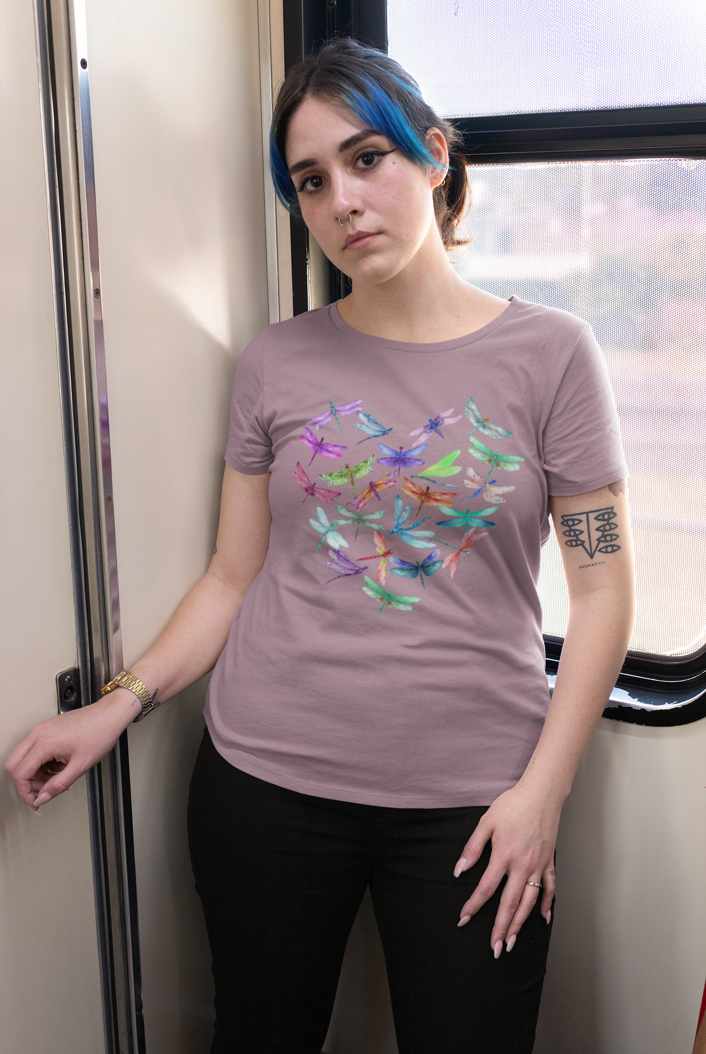 Dragonfly Heart Unisex Comfort Soft T-shirt