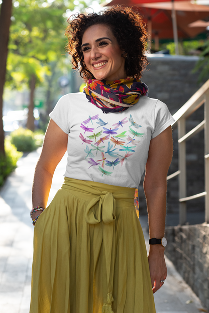 Dragonfly Heart Unisex Comfort Soft T-shirt