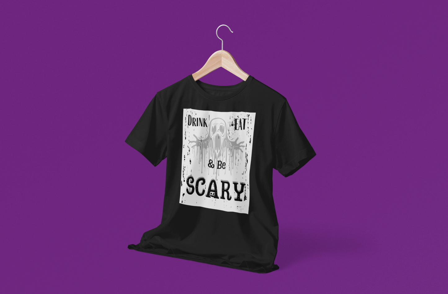 Drink Eat Be Scary Comfort Soft T-shirt