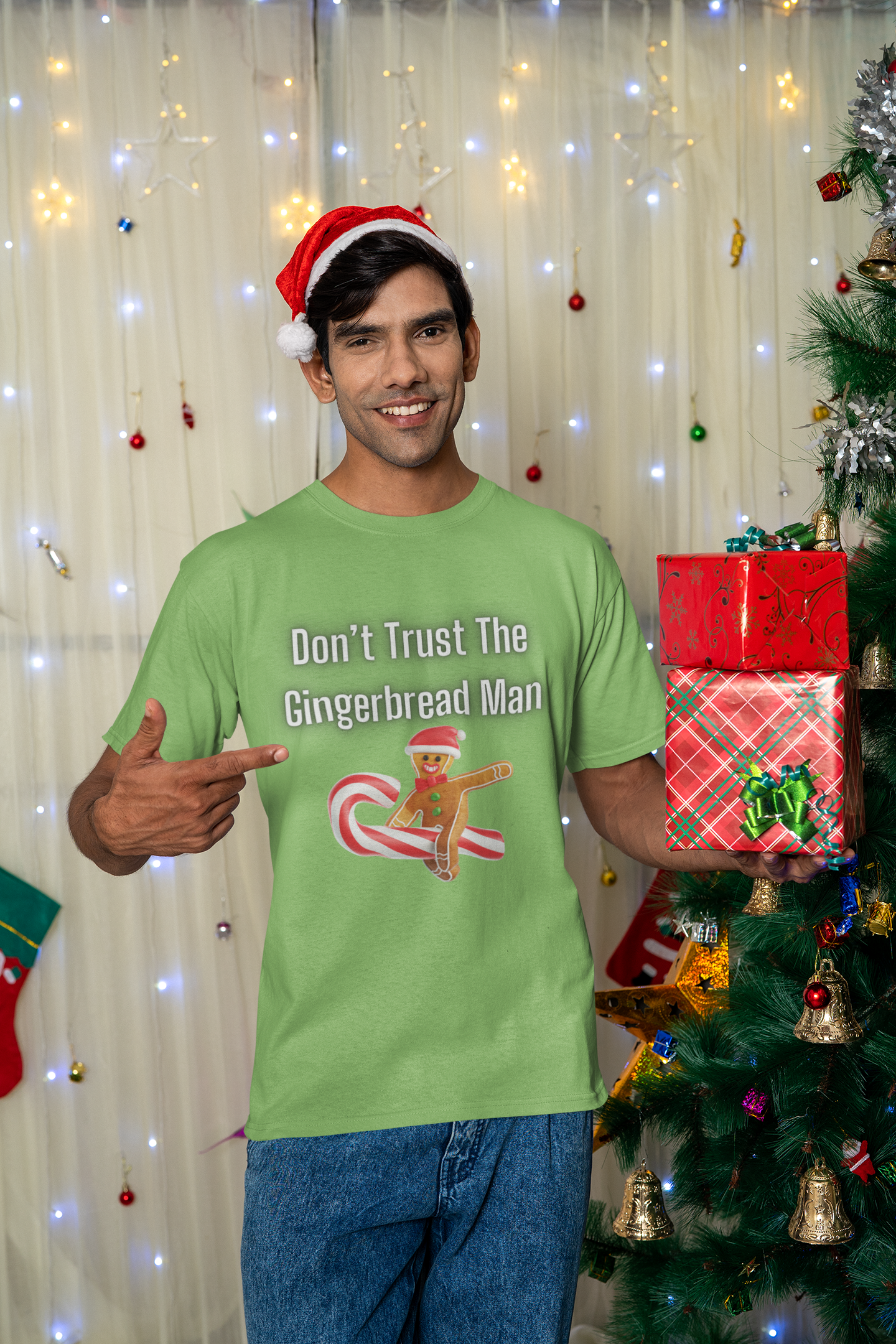 Don't Trust the Gingerbread Man Comfort Soft T-shirt