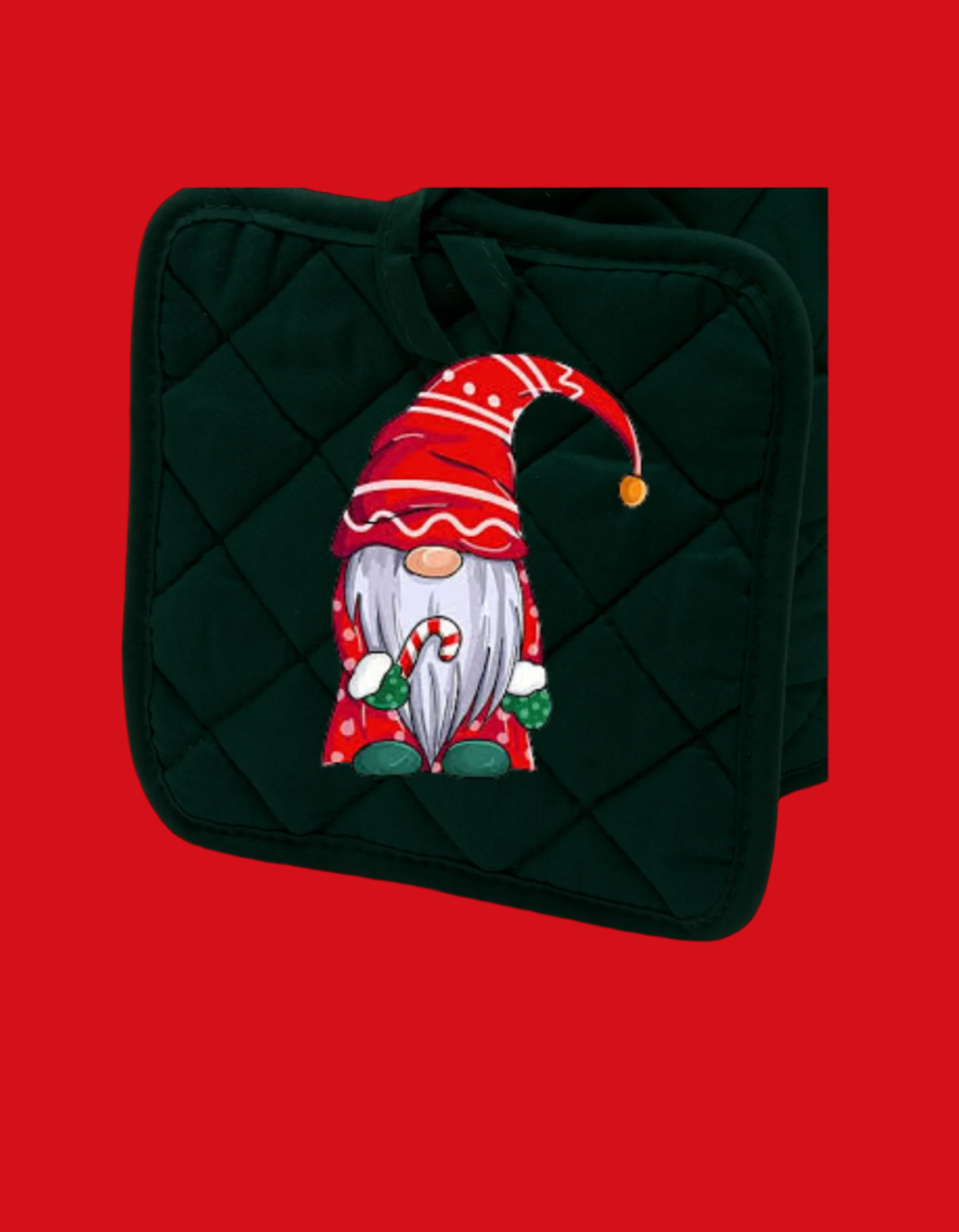 Christmas Gnome Cotton Pot Holder