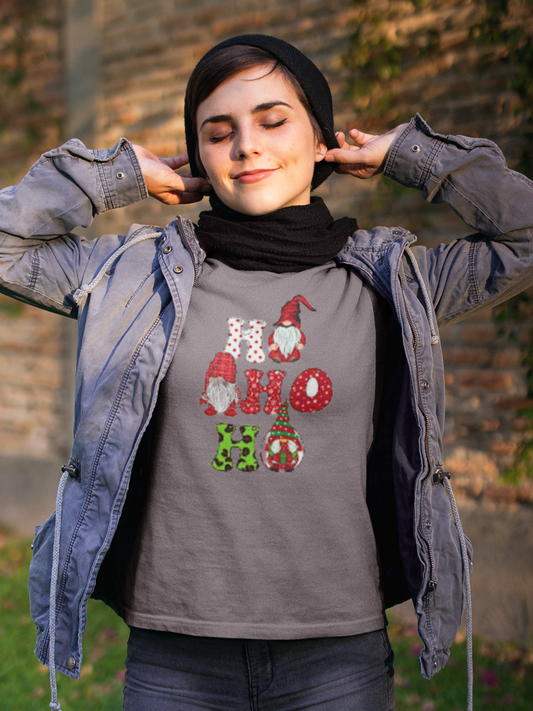 Gnome Ho Ho Ho Comfort Soft T-shirt