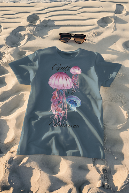 Gulf of America Jelly Fish Unisex Comfort Soft T-shirt (Copy)