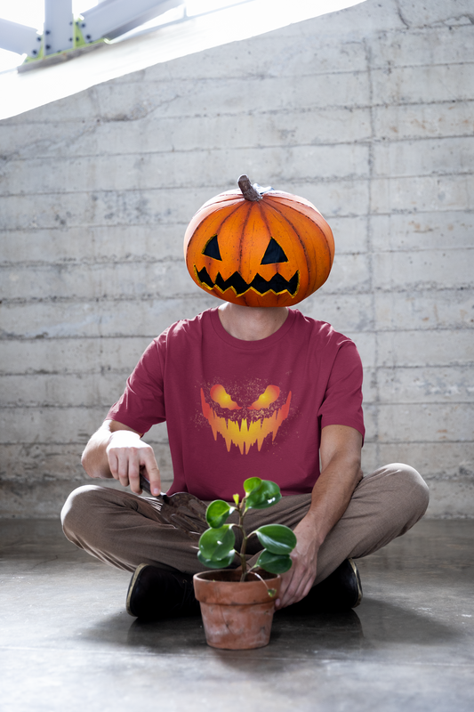 Jack O Lantern Face Comfort Soft T-shirt