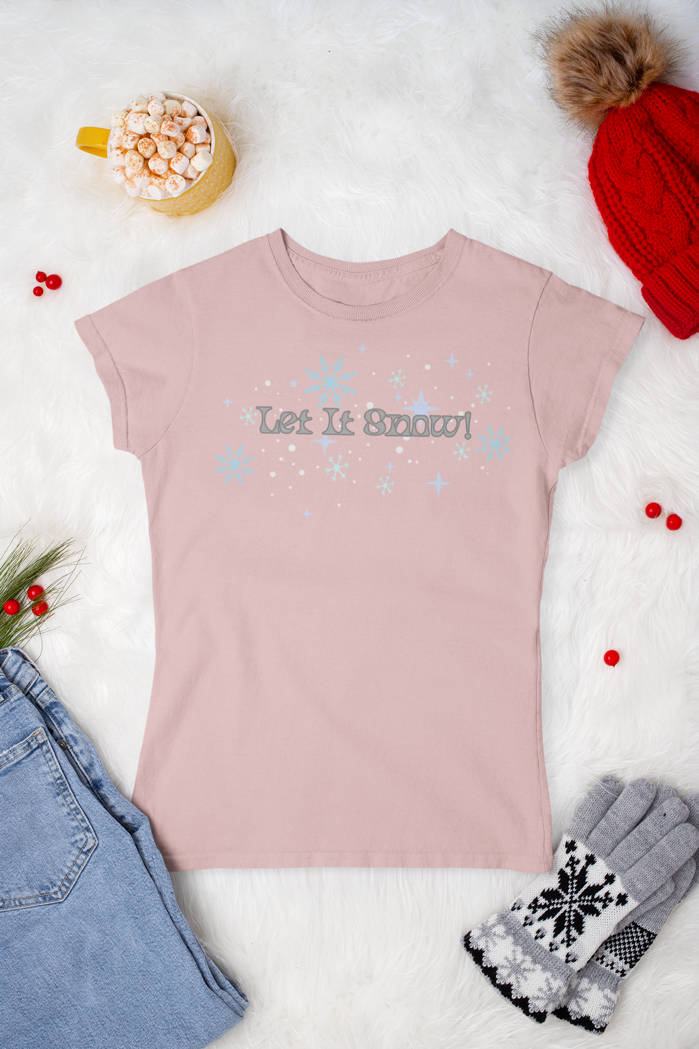 Let It Snow Comfort Soft T-shirt