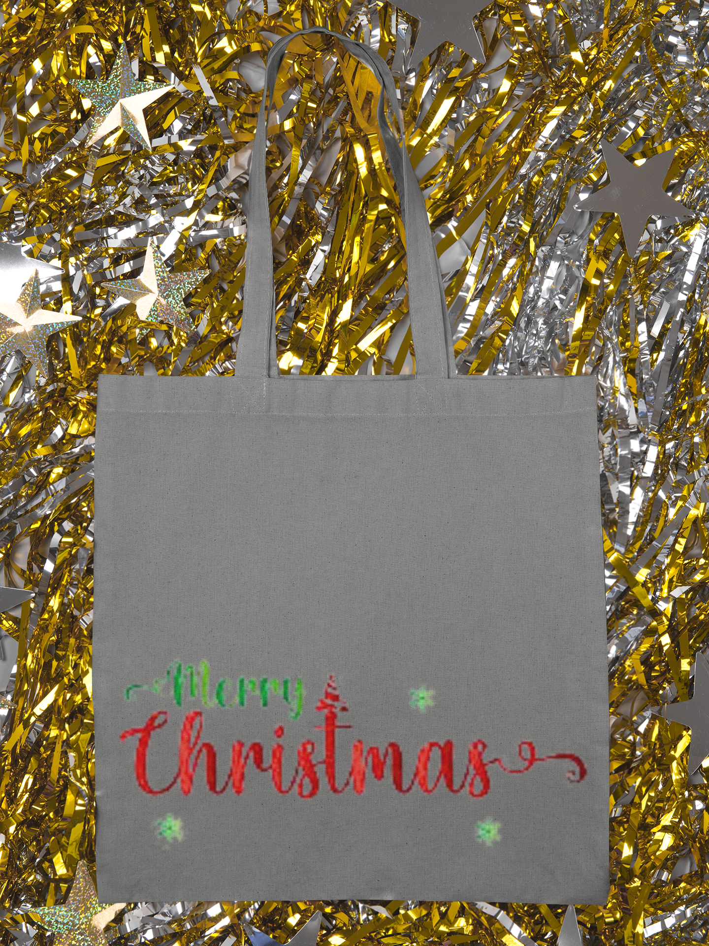 Merry Christmas 19 Cotton Tote Bag