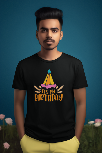 Birthday Hat Comfort Soft T-shirt