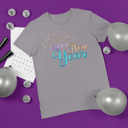 Happy New Year 5 Comfort Soft T-shirt