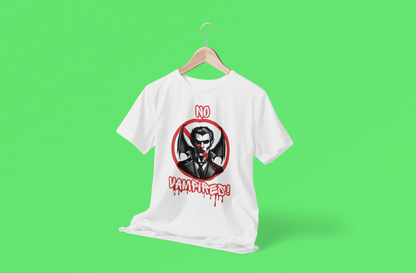 No Vampires Comfort Soft T-shirt