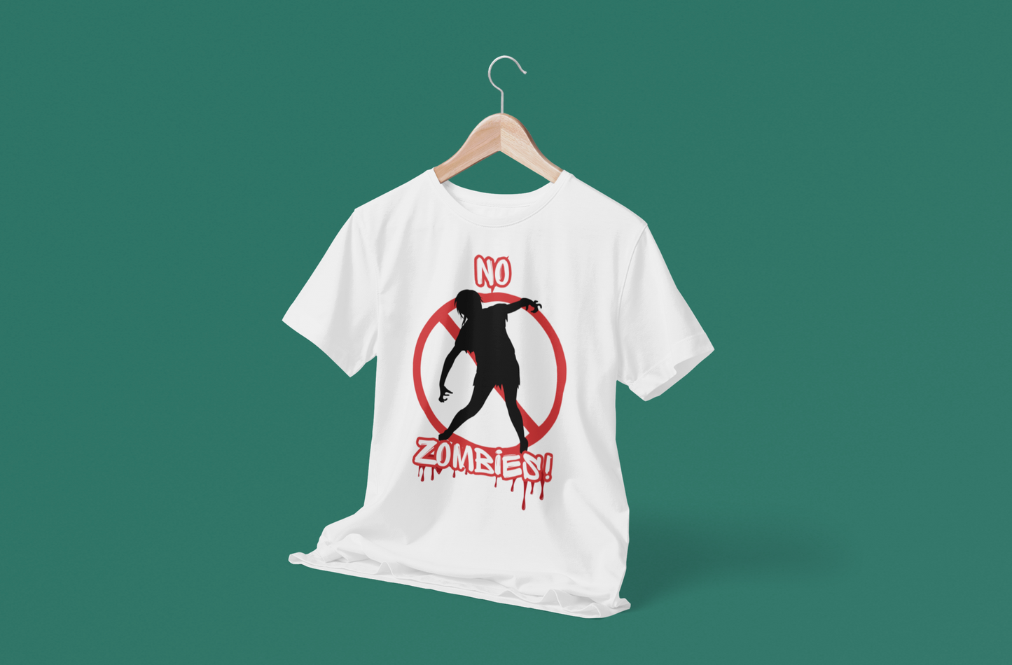 No Zombies Comfort Soft T-shirt