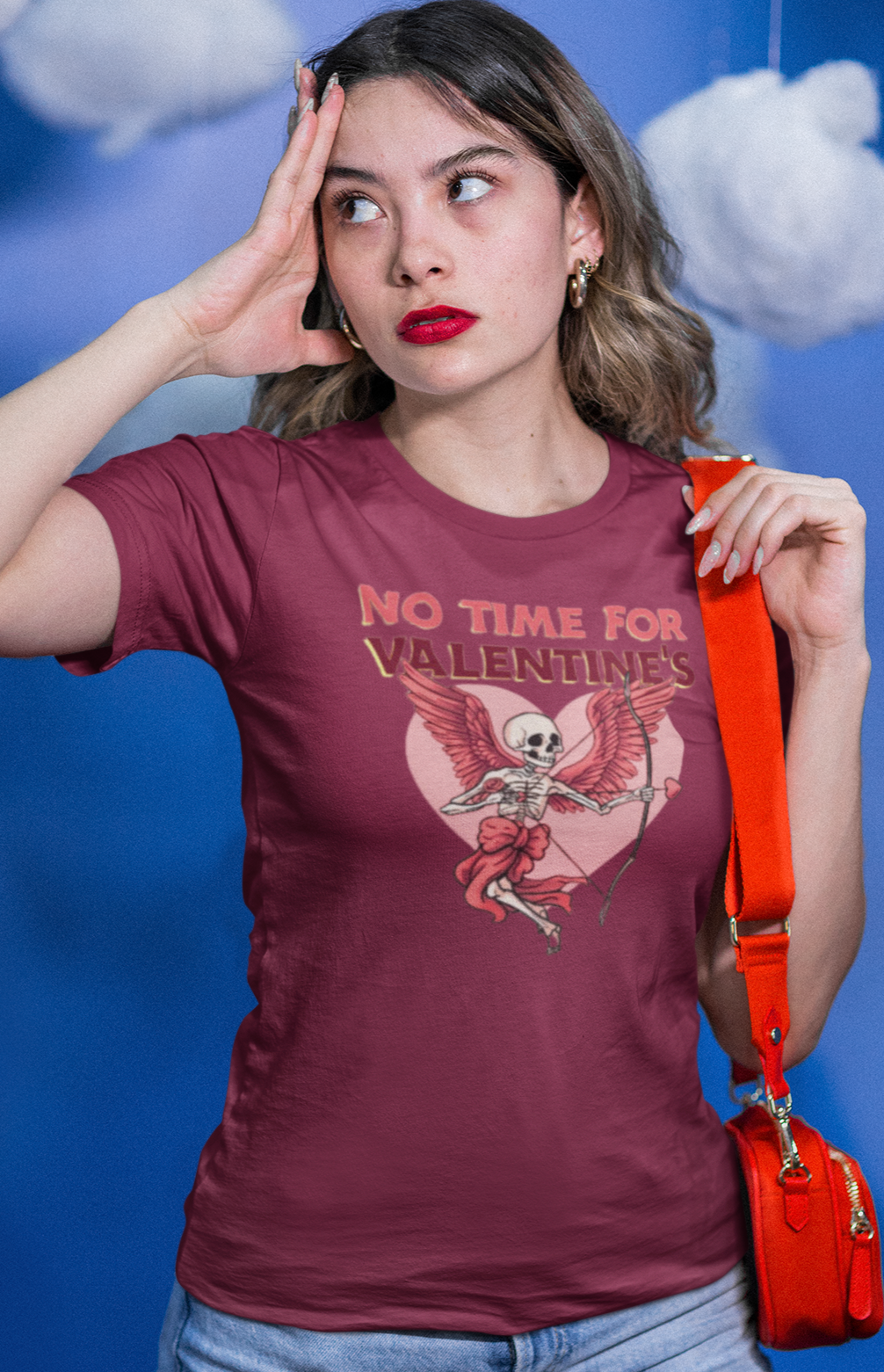 No Time For Valentine's Comfort Soft Gender Neutral T-shirt