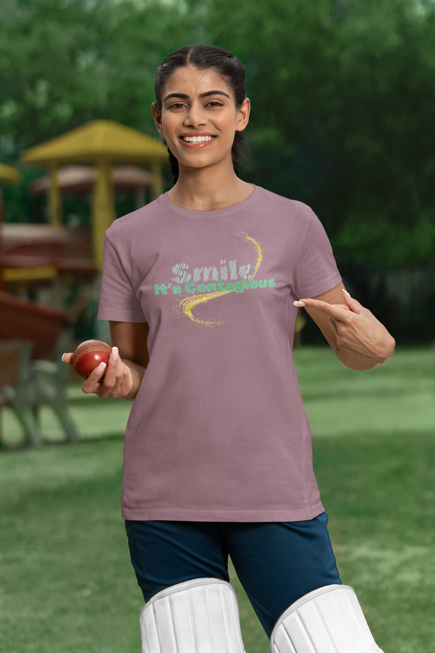 Smile it's Contagious Comfort Soft T-shirt