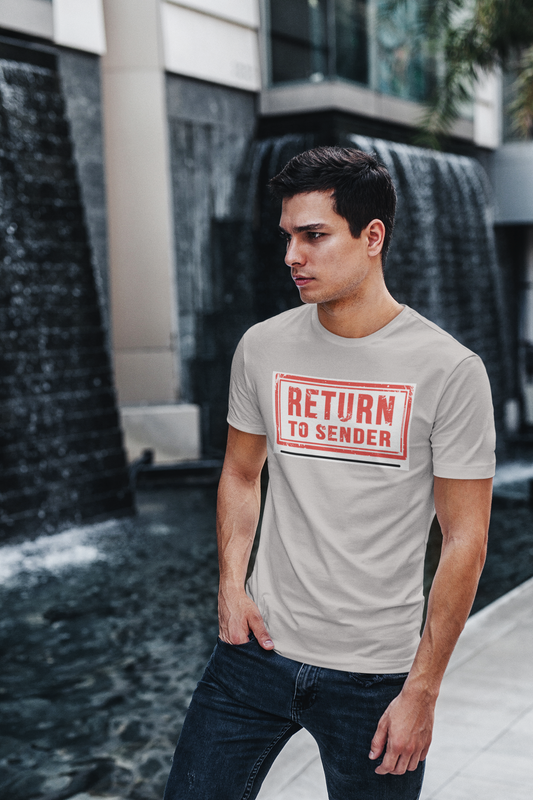 Return to Sender Comfort Soft T-shirt