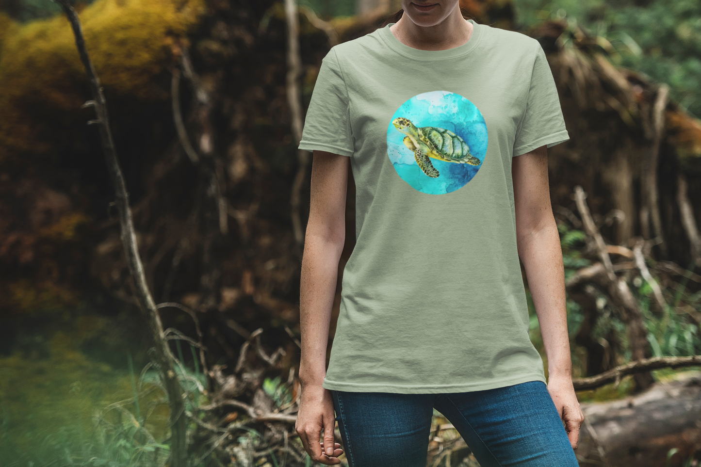 Sea Turtle Comfort Soft T-shirt