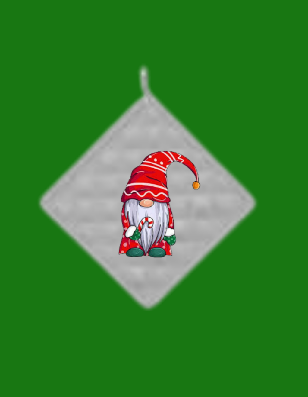 Christmas Gnome Cotton Pot Holder