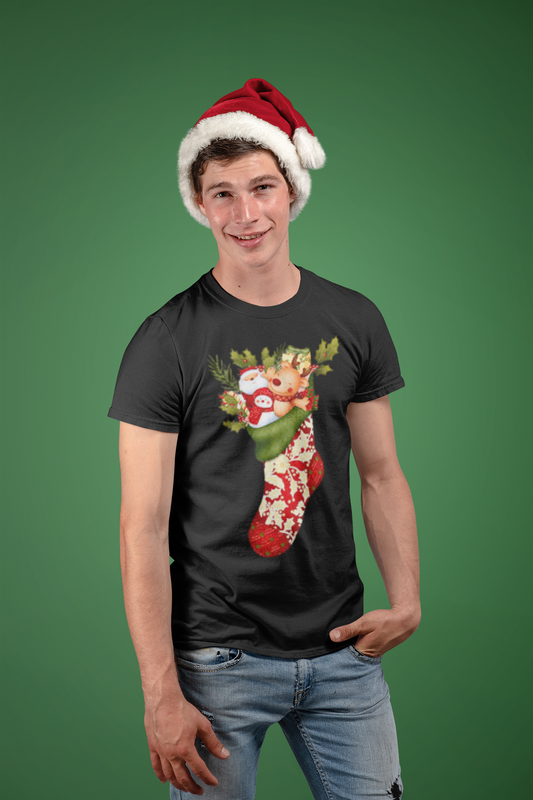 Christmas Stocking Comfort Soft T-shirt