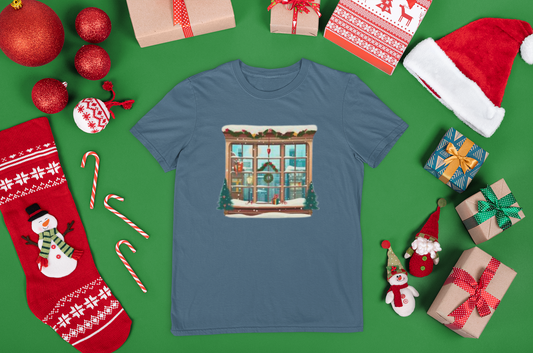 Xmas Storefront Comfort Soft T-shirt