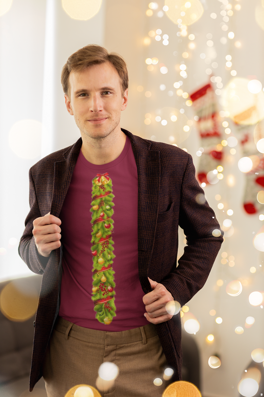 Xmas Tie Comfort Soft T-shirt